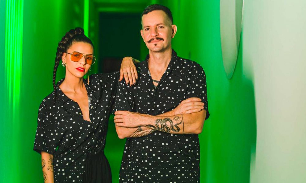 Chicco Aquino e Camila Jun. Foto: Divulgação