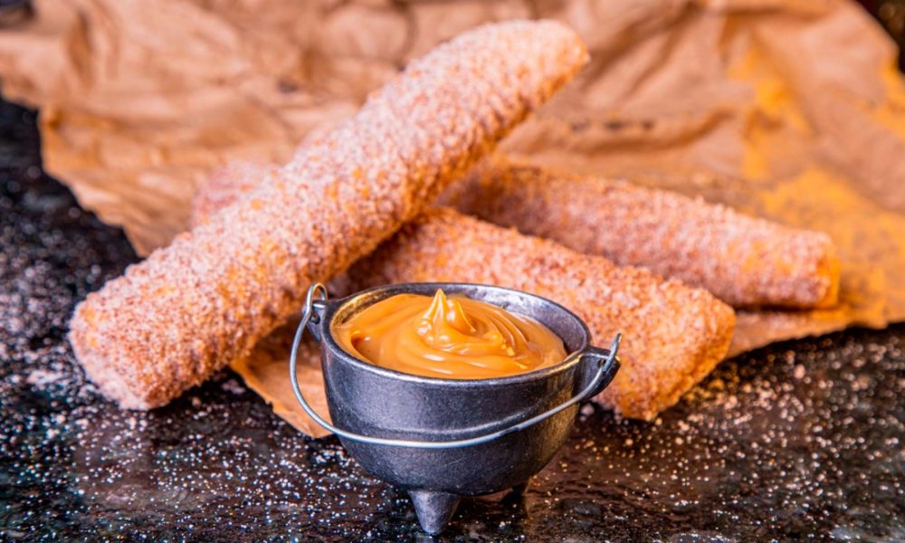 Muitos churros para a criançada na Ammo Burger