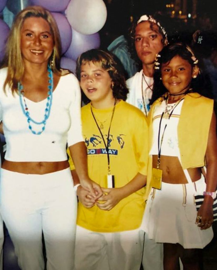 Vera Fischer revela fotos de Pocah e seu filho juntos quando crianças Jornal de Brasília