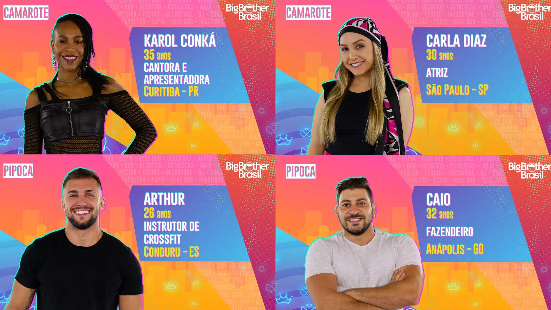 Começou! BBB começa a apresentar os participantes Jornal de Brasília