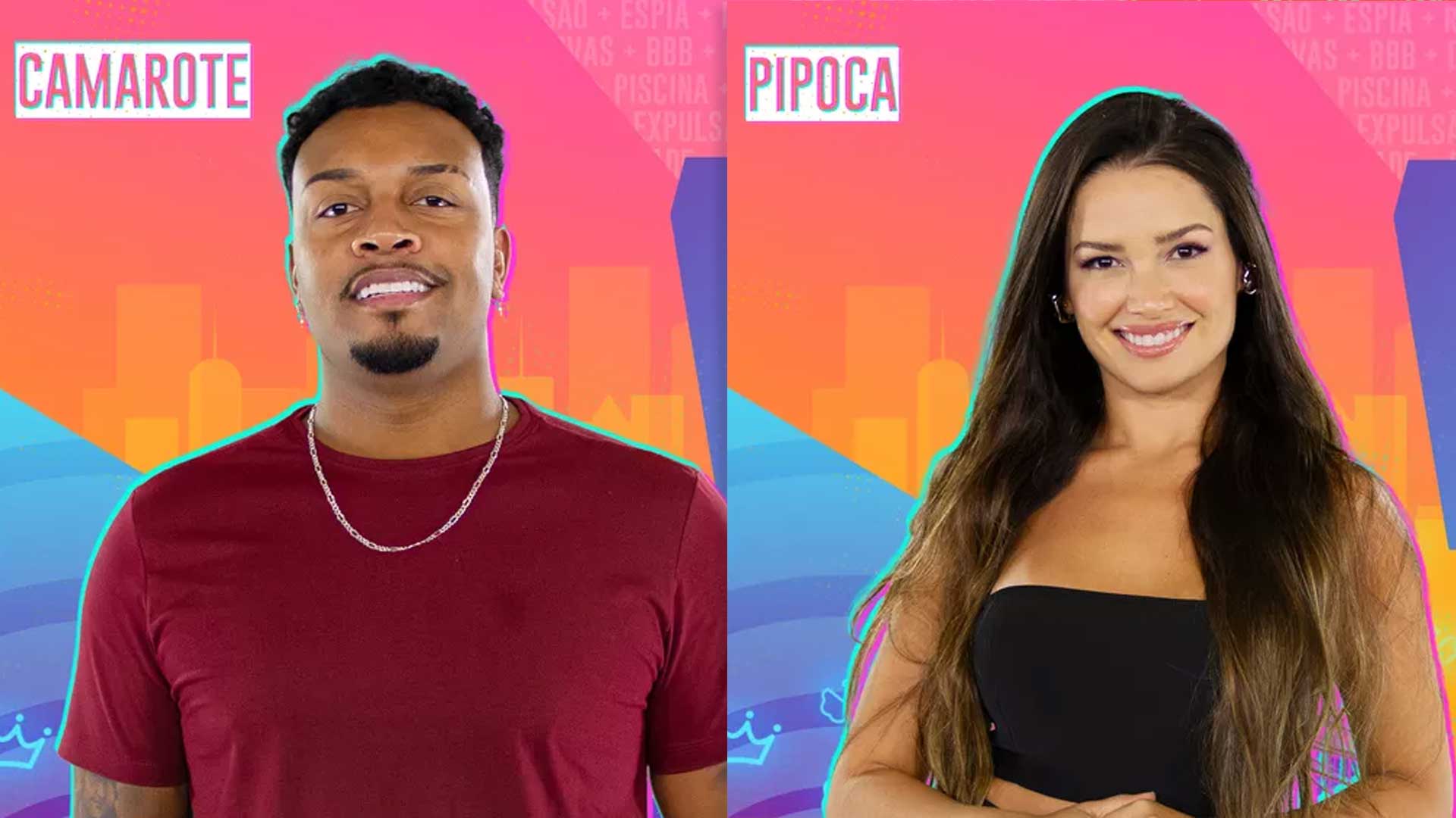 Comediante Nego Di e advogada Juliette são participantes do BBB 21