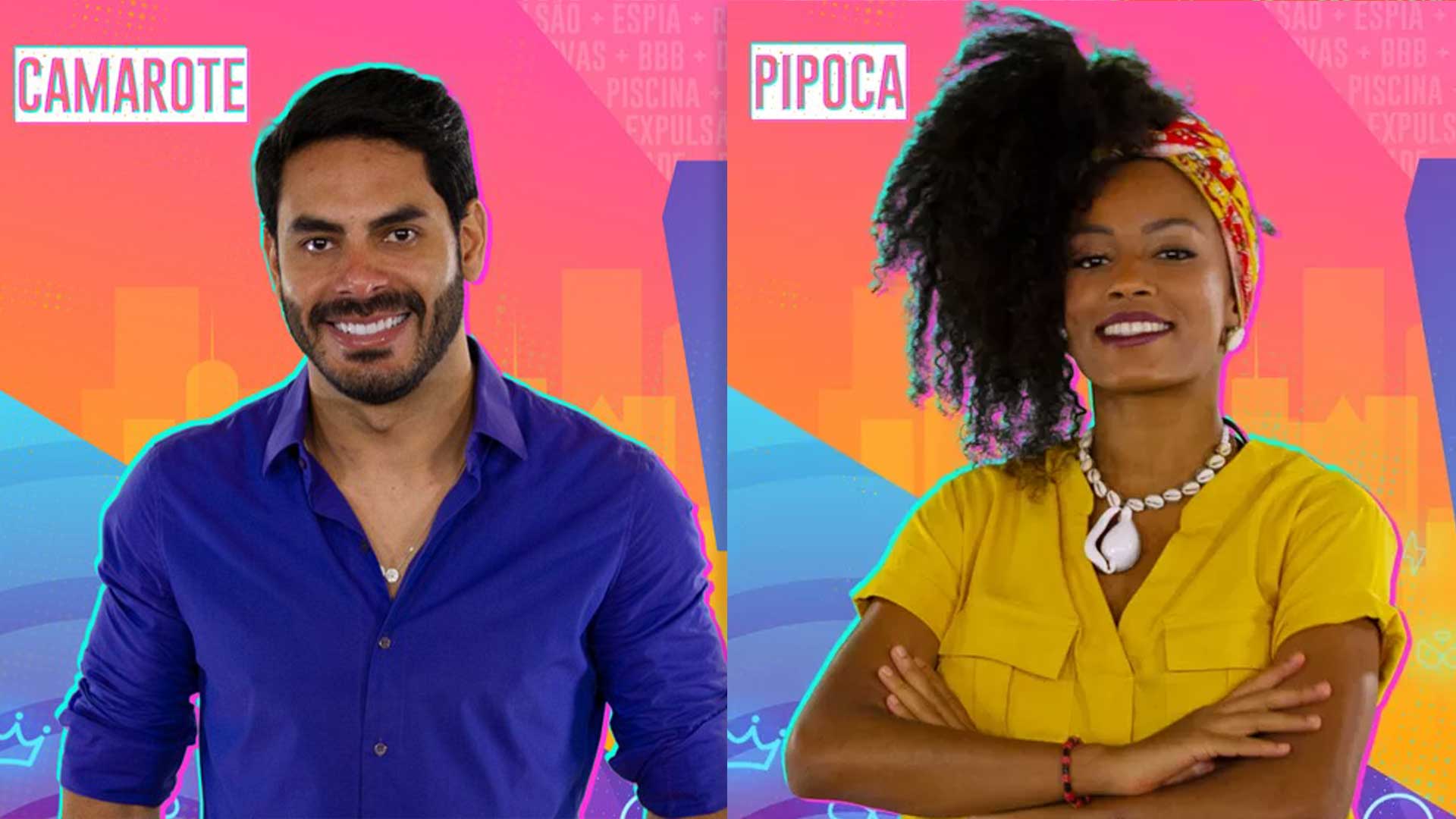 Sertanejo Rodolffo e DJ baiana Lumena estão no BBB 21
