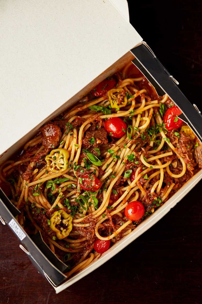 Espaguete ao Ragu. Foto: Bruno Aguiar