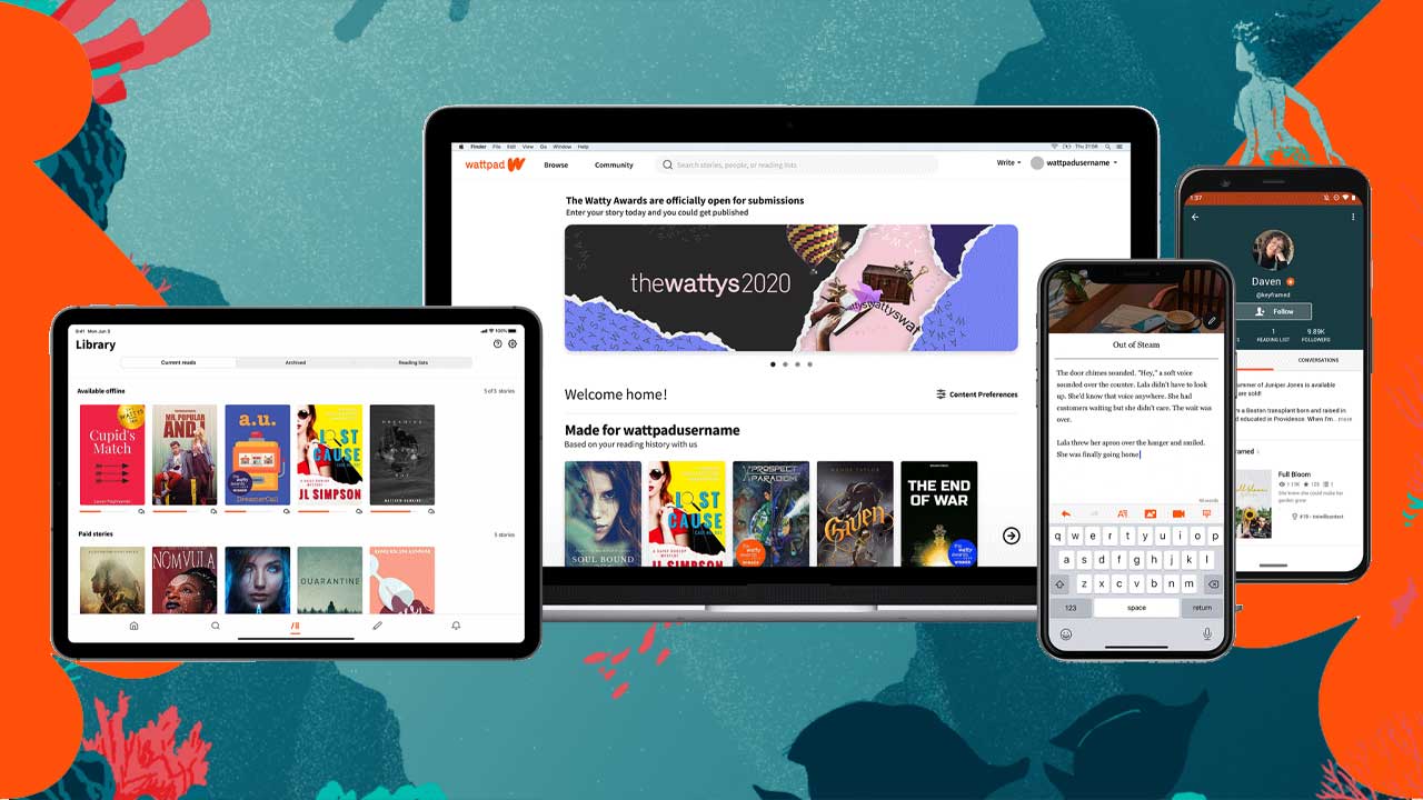 Jovens talentosos comandam a escrita na plataforma Wattpad