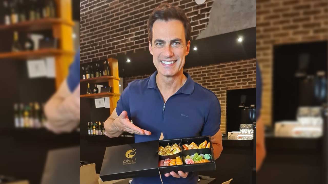 Ator Carlos Casagrande abre restaurante japonês em Goiânia