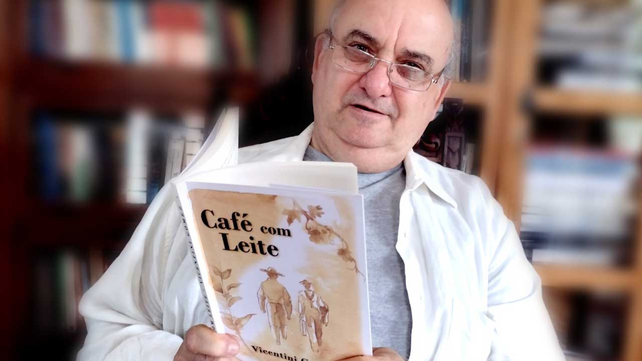 Vicentini Gomez lança o novo livro “Café com Leite”