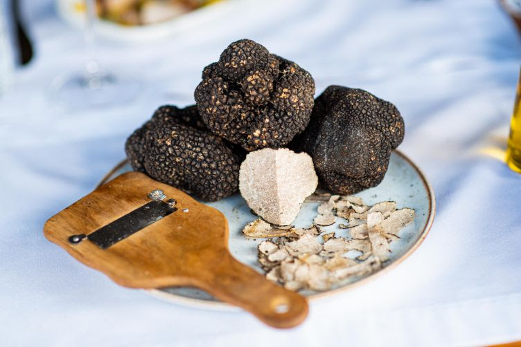 Trufas negras. Foto: Fernando Pires