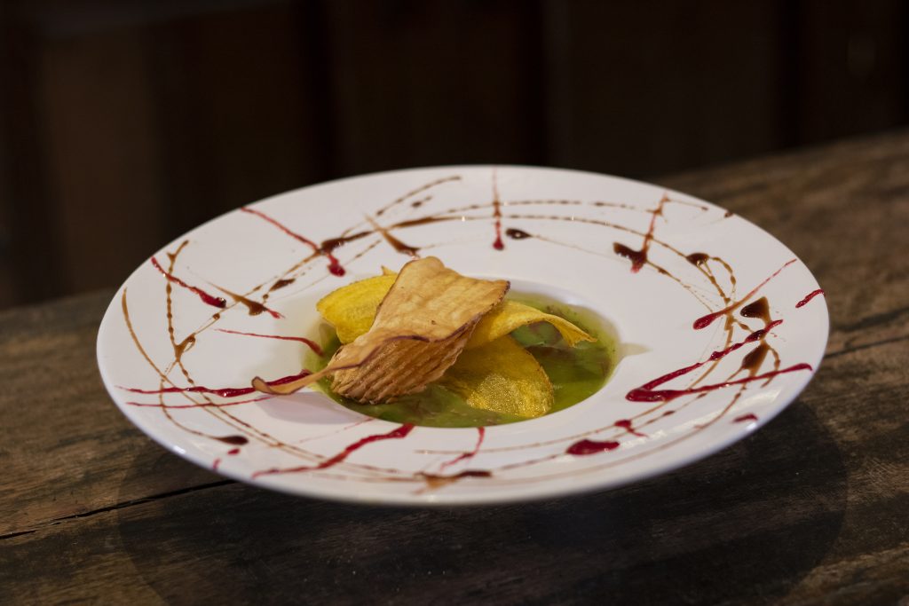 Caldo verde com carne seca. Foto: Agência Vera360