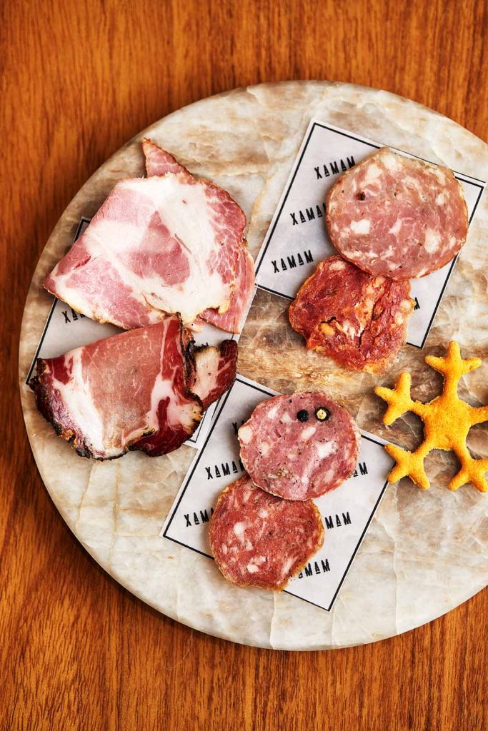 Rodelas de calabresa, pepperoni e copa. Foto: Bruno Aguiar