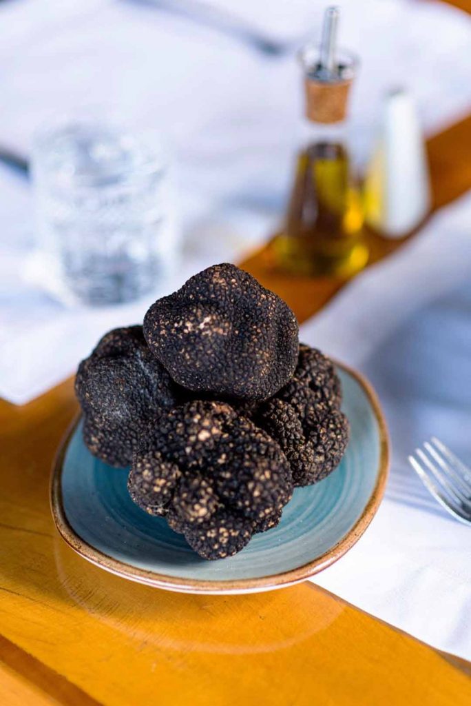 Trufas Negras. Foto: Divulgação