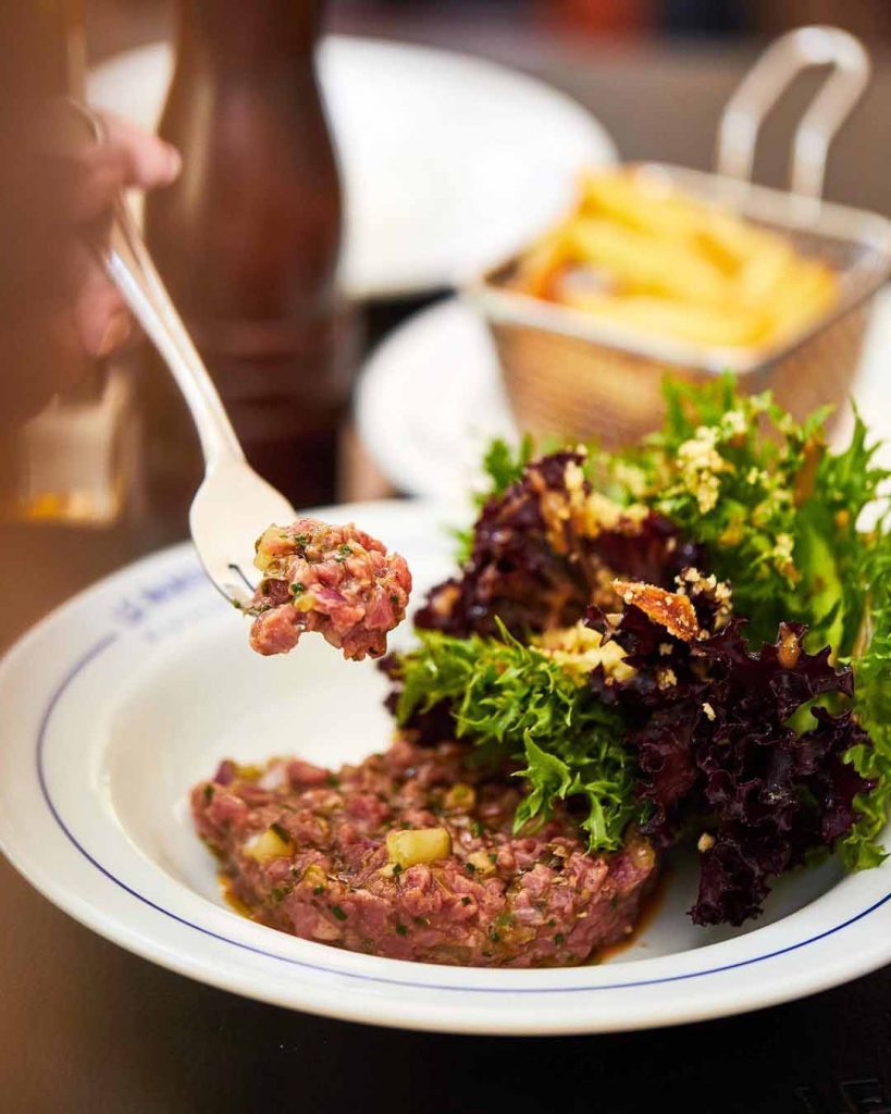 Steak Tartare. Foto: Bruno Aguiar