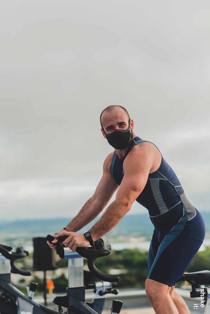 Brasília sedia treino de bike nas alturas