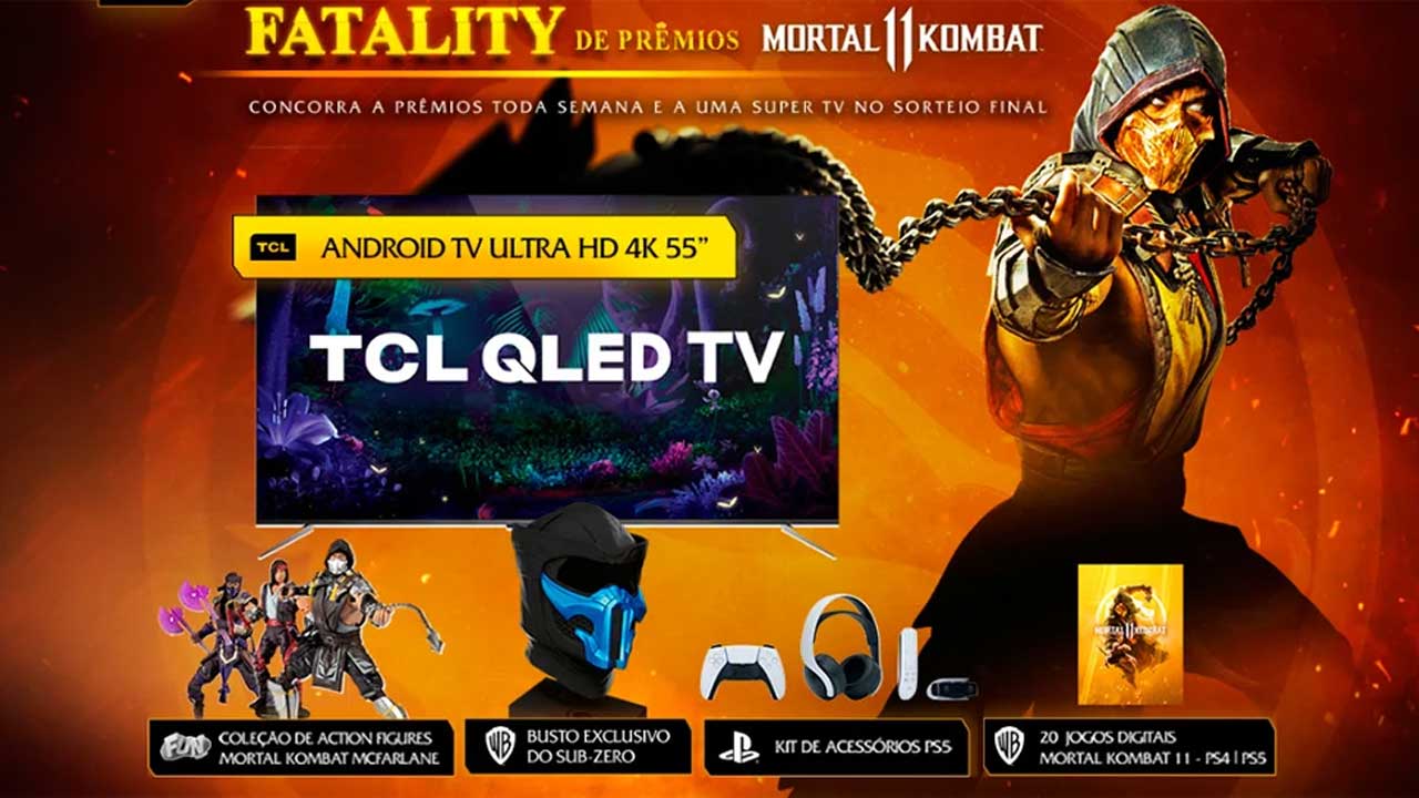 Fatality de Prêmios da Warner Bros. Games premiará fãs de Mortal Kombat em setembro