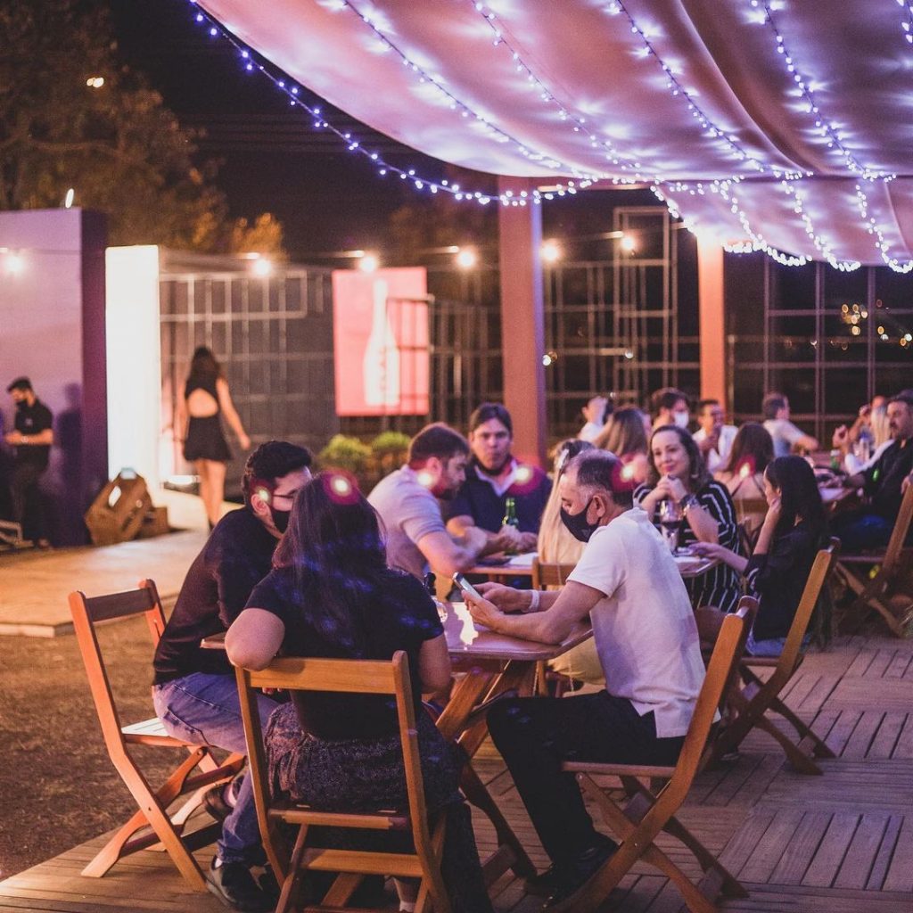 Ambiente do Wine Sounds Brasília. Foto: Reprodução/Instagram