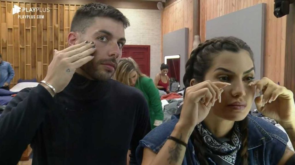 Marina Ferrari e Gui Araújo. Foto: Reprodução PlayPlus