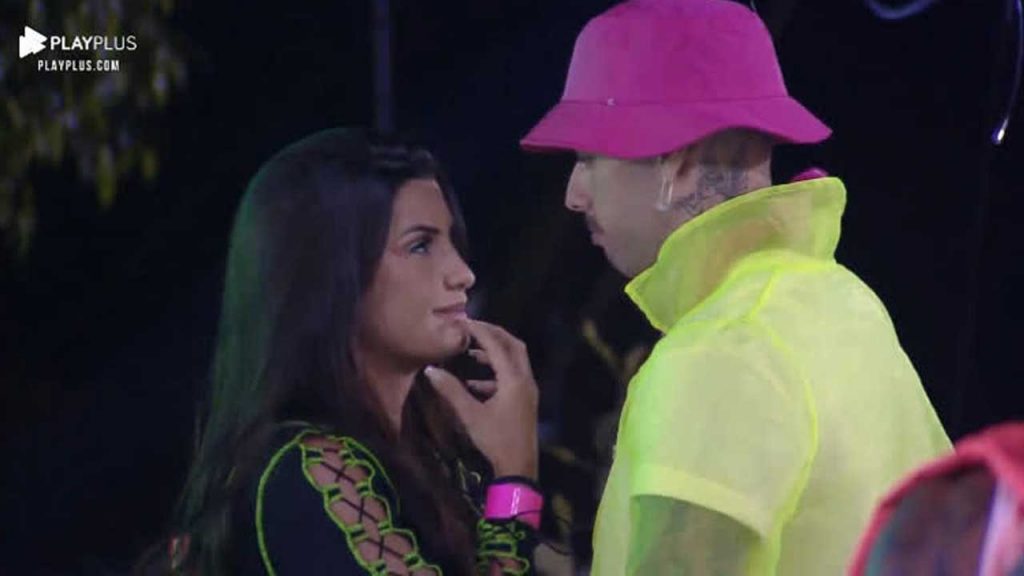 Marina Ferrari e Gui Araújo. Foto: Reprodução PlayPlus