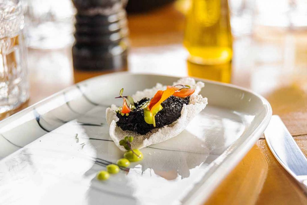 Snack crocante de tapioca.  Foto: Fernando Pires