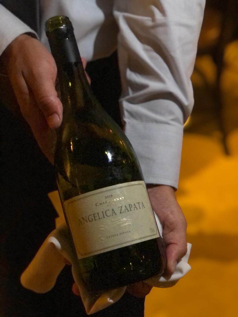 Angélica Zapata Chardonnay. Safra 2018.