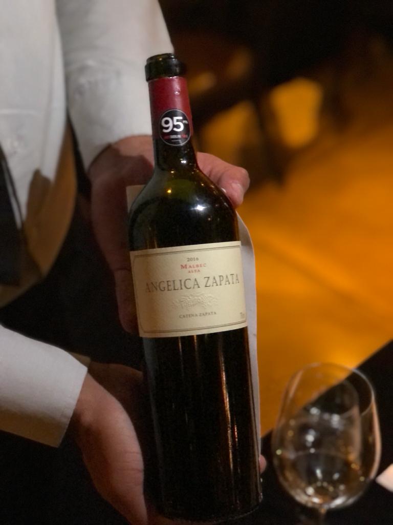 Angélica Zapata Malbec. Safra 2016.