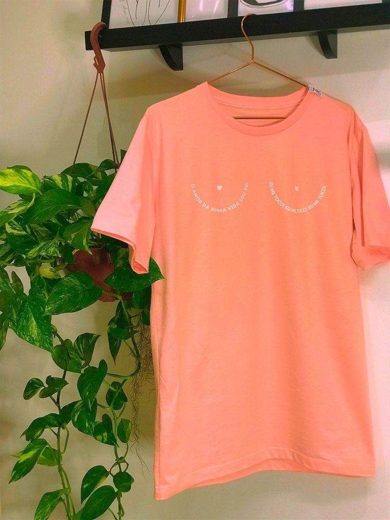 camiseta cancer de mama outubro rosa