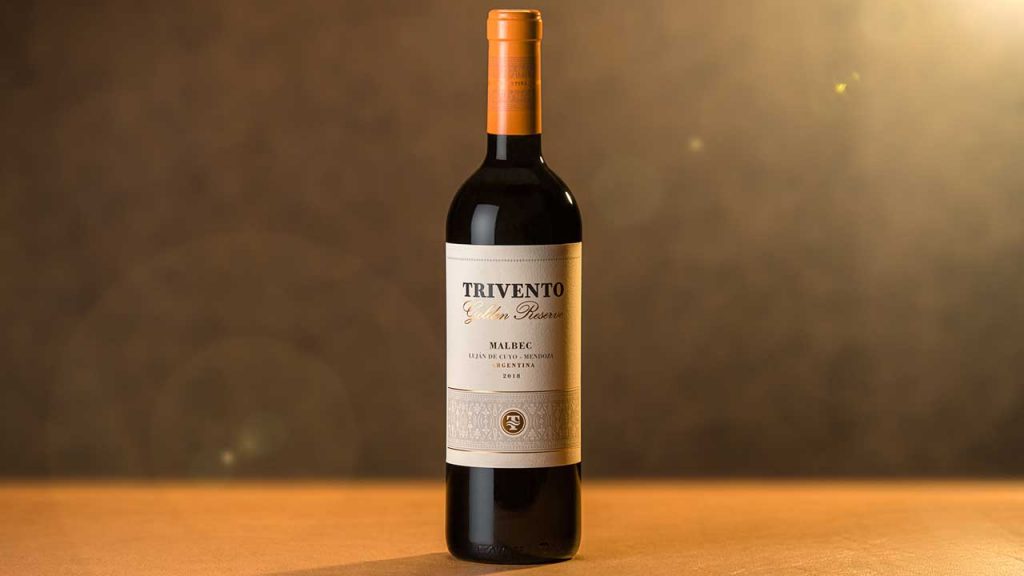 Trivento Golden Reserve Malbec. Foto: Divulgação