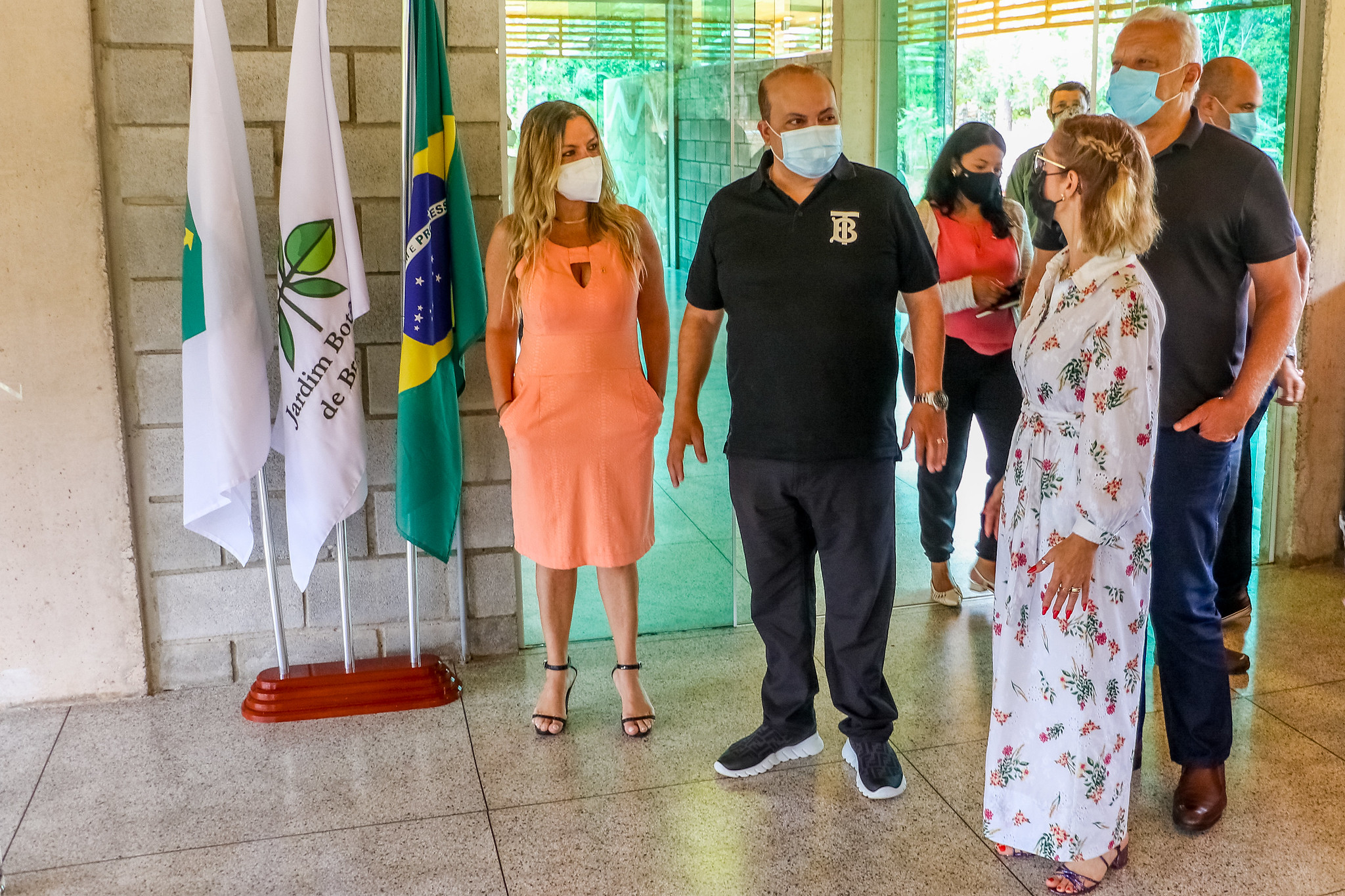 Ibaneis no Jardim Botânico