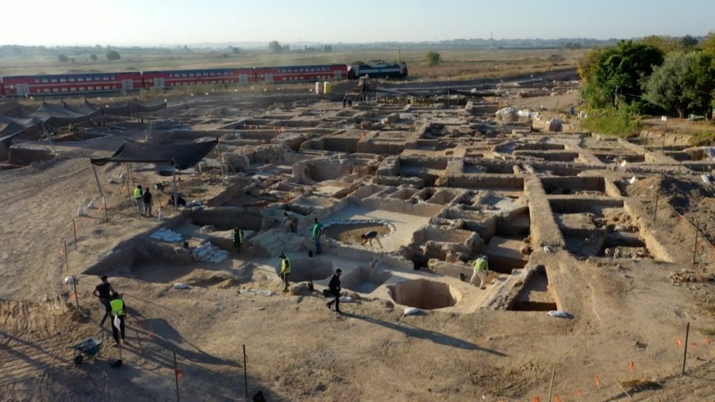 Arqueólogos descobrem vinícola de 1500 anos. Foto: Ahikam Seri / © Agence France-Presse