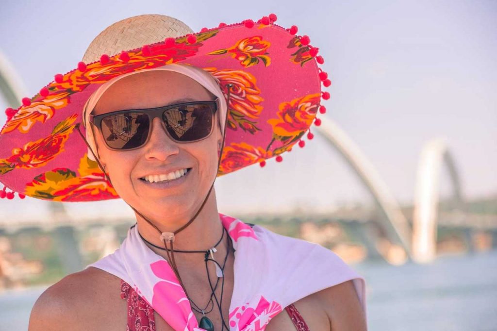 Patrícia Martins - Organizadora do Projeto Remada Rosa em Brasília. Foto: Divulgação