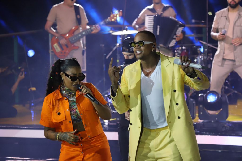 Leo Santana e Ludmilla. Foto: Saulo Brandão