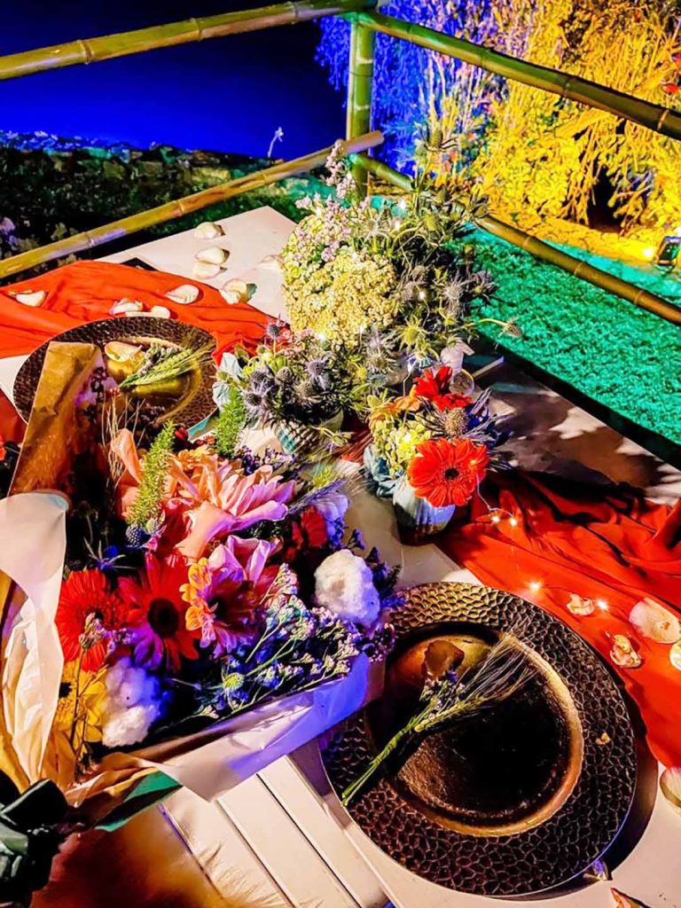 Decoração especial da cabana. Foto: Divulgação