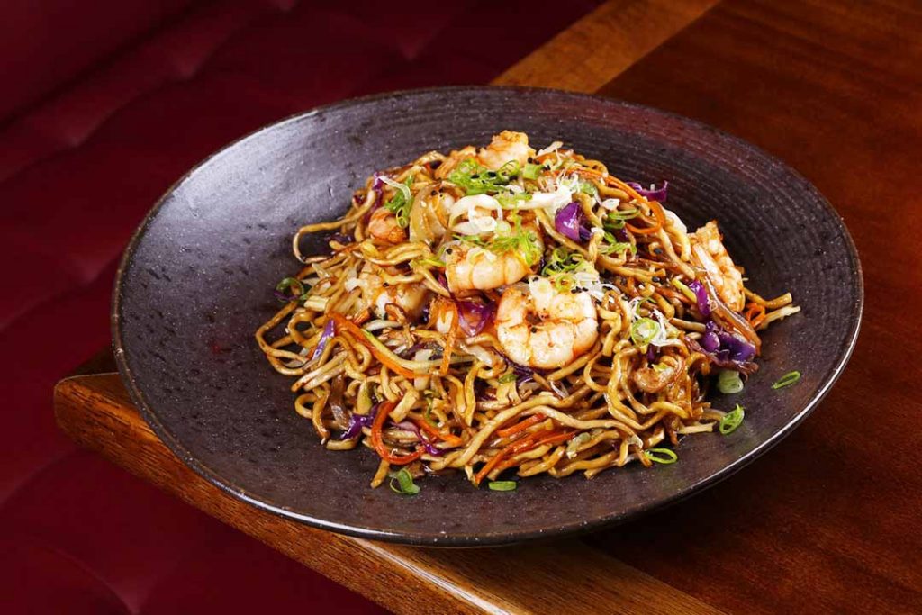 Lo Mein de Camarão. Foto: Divulgação