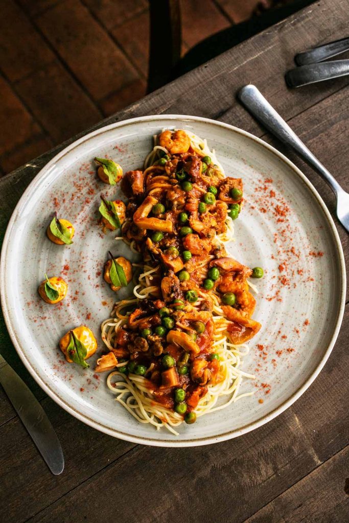 Fideua Frutti di Mare. Foto: Divulgação