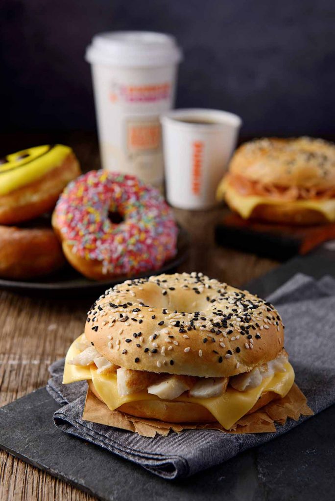 Bagel Dunkin'. Foto: Divulgação