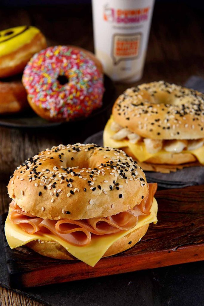 Bagel Dunkin'. Foto: Divulgação
