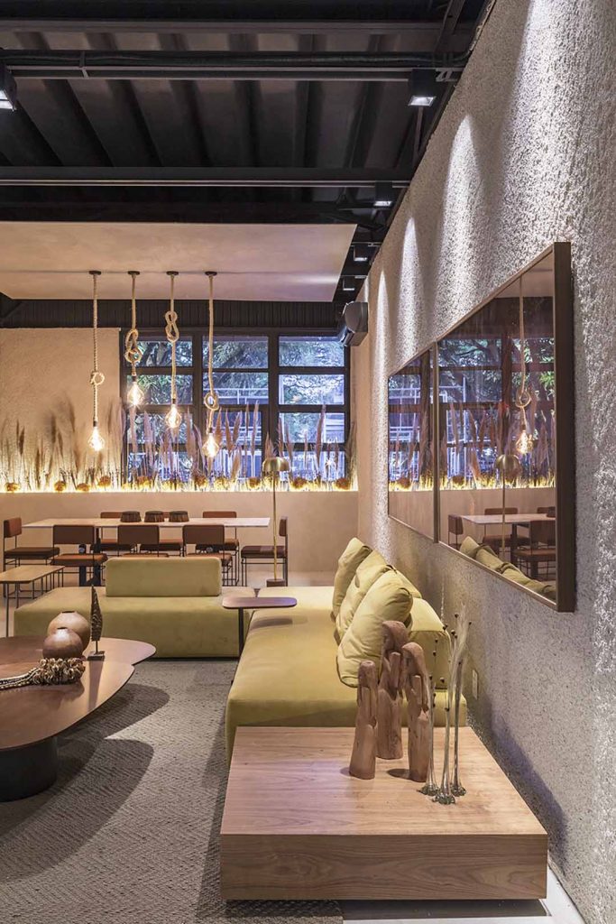 Flávia Nasr Arquitetura - Restaurante Aroma. Foto: Haruo Mikami