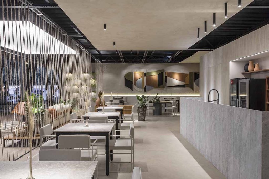 Flávia Nasr Arquitetura - Restaurante Aroma. Foto: Haruo Mikami