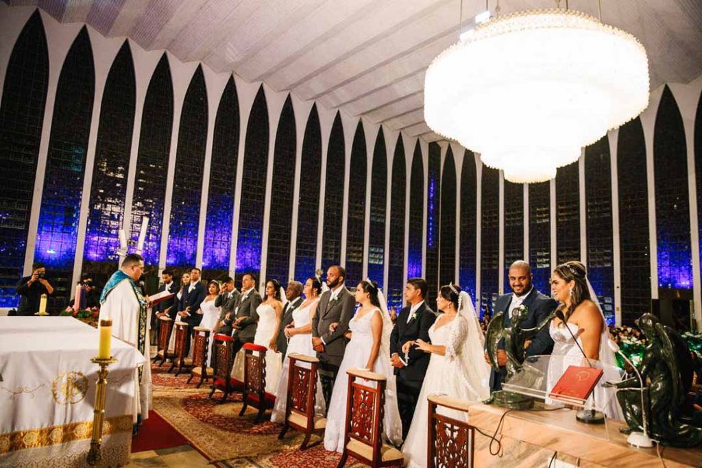 Casamento Comunitário Noiva e Música 2019. Foto: Casal Nogueira