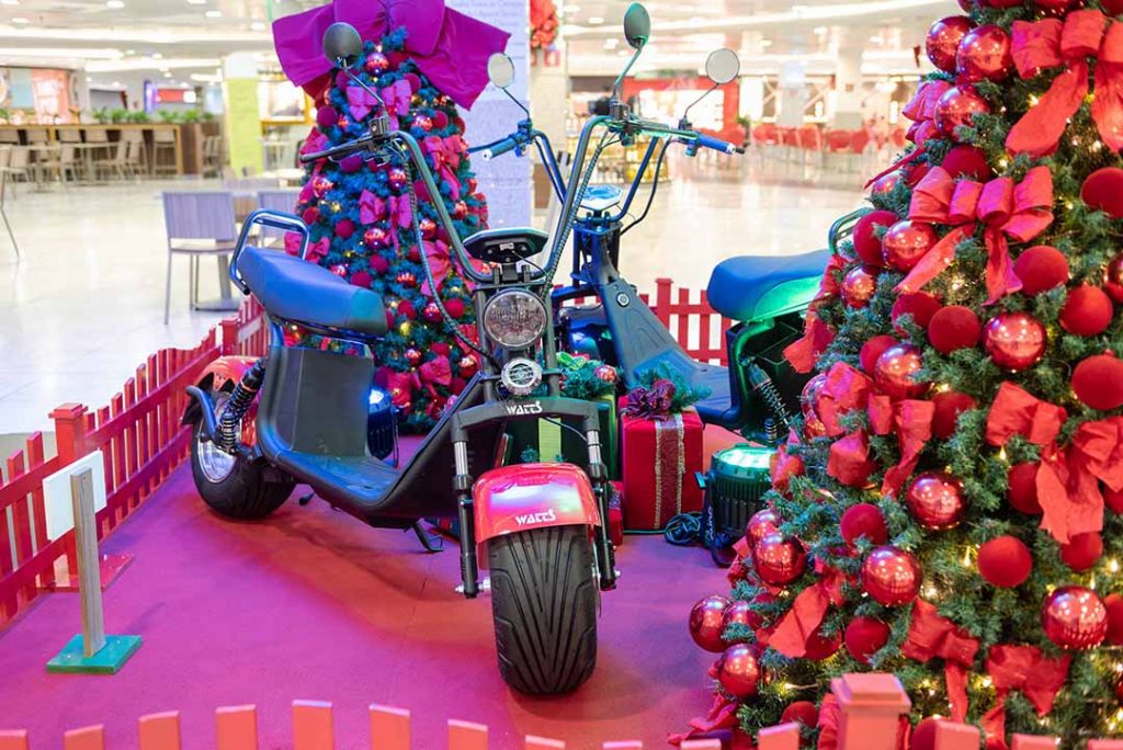 Decoração natalina do Venâncio Shopping. Foto: Telmo Ximenes