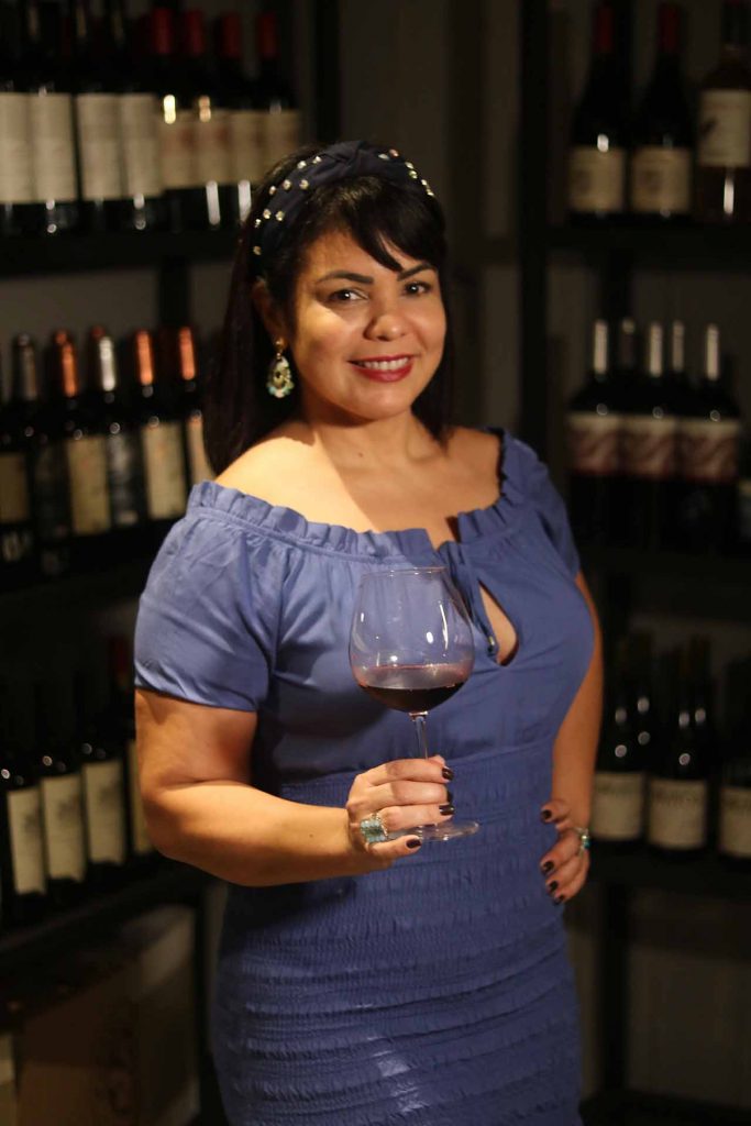 Sommelier de Vinhos Janine Regina de Abreu. Foto: Henrique Kotnick/Jornal de Brasília