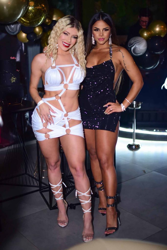 Jaquelline e Gabily. Foto: Leo Franco / Agnews