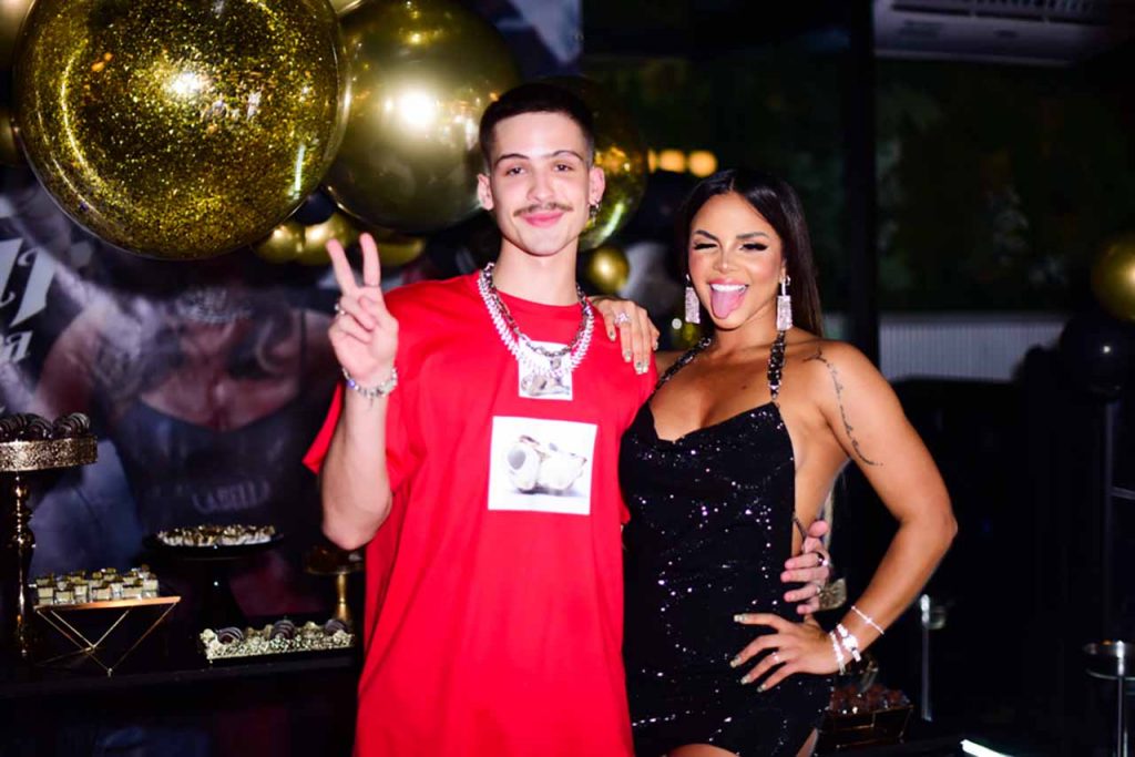 João Guilherme e Gabily. Foto: Leo Franco / Agnews