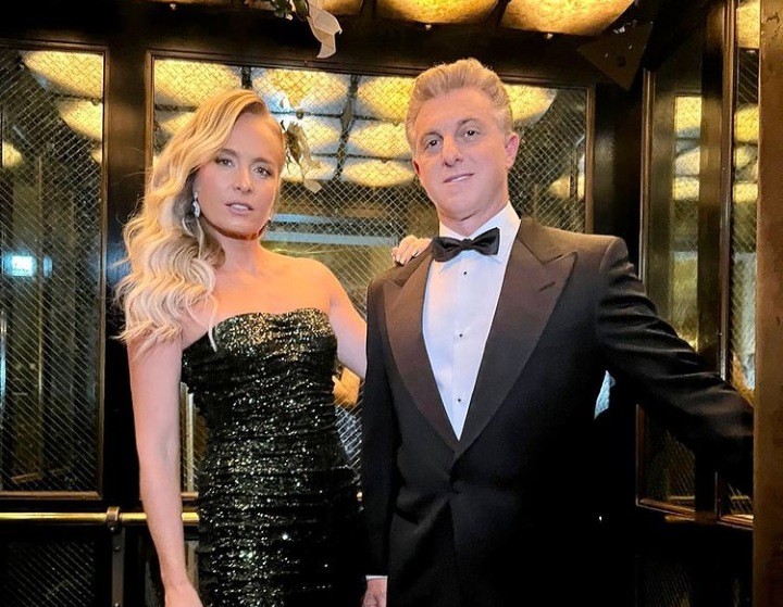 Angélica e Luciano Huck Emmy