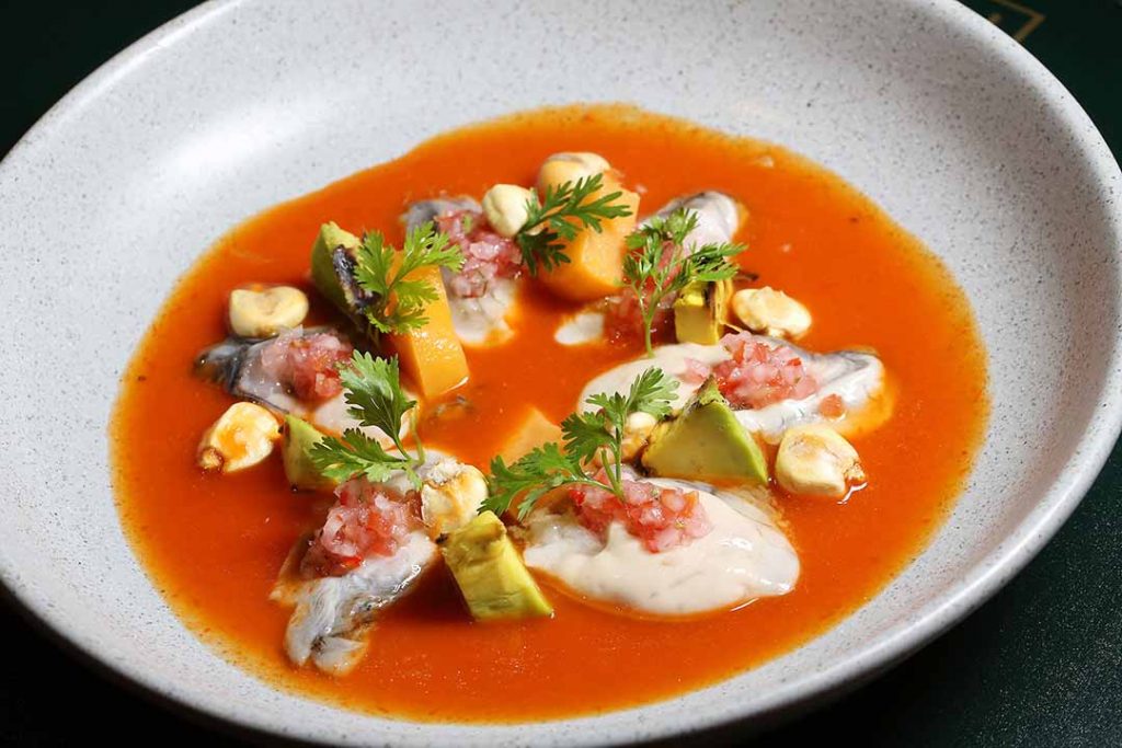 Ceviche de Ostras. Foto: Inove Aceleradora