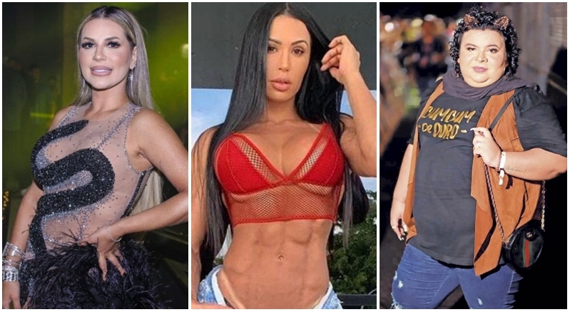 Gracyanne é aliada de Deolane na treta com Rainha Matos