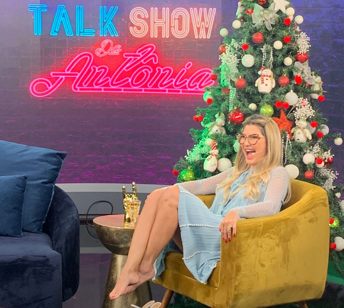 Antonia Fontenelle em seu talk show