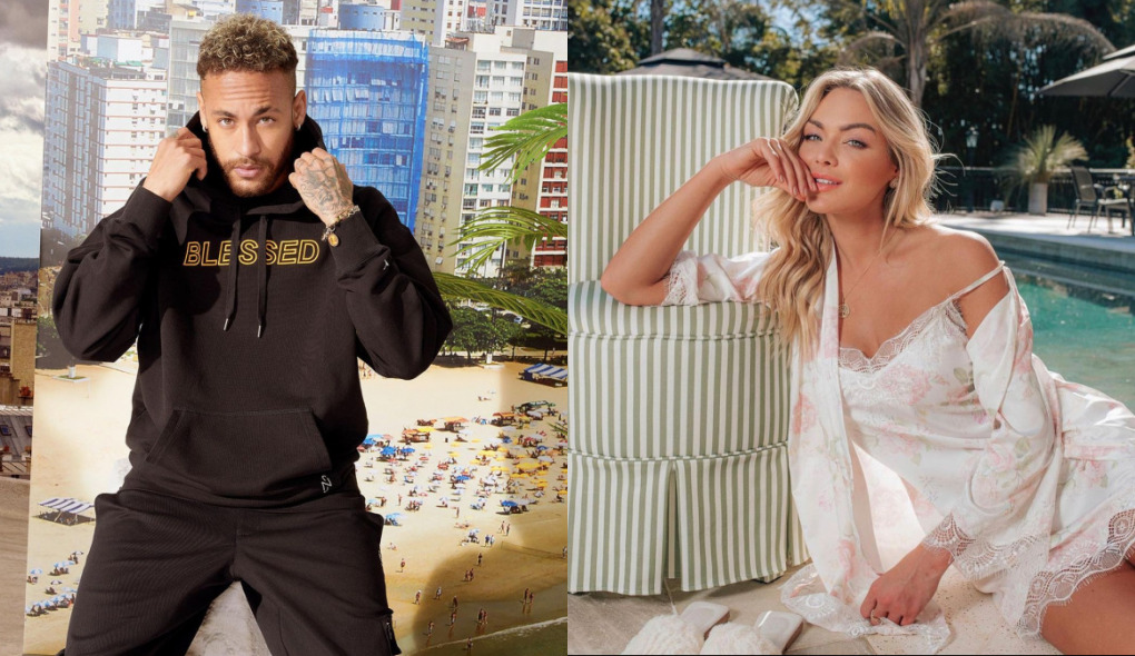 Barbara Heck e neymar