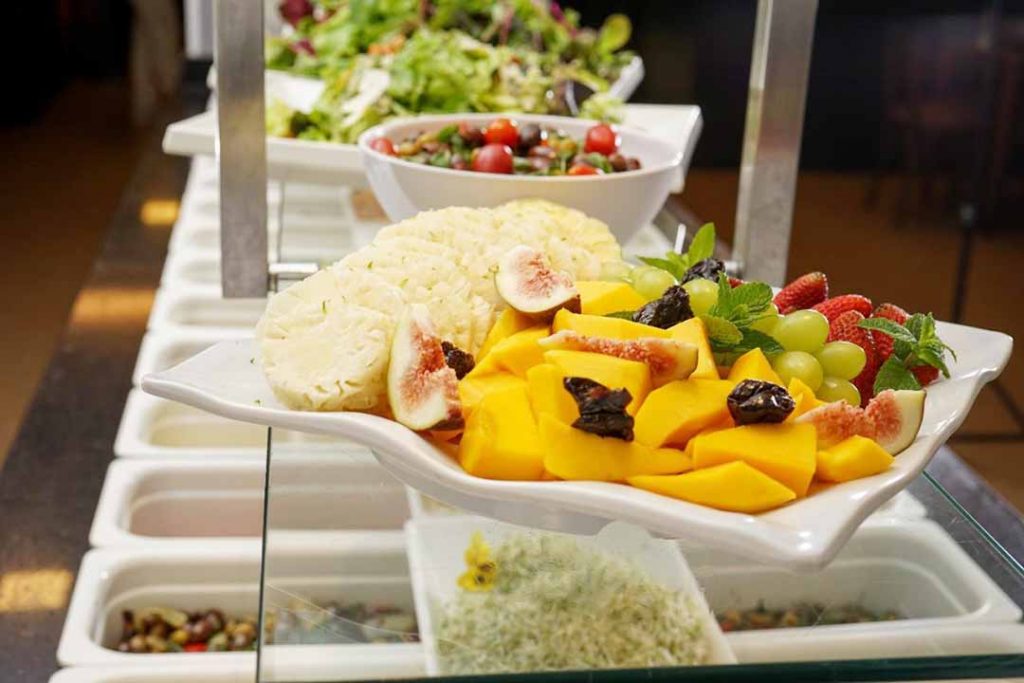 Buffet almoço - Ticiana Werner Restaurante. Foto: Victor Rocha