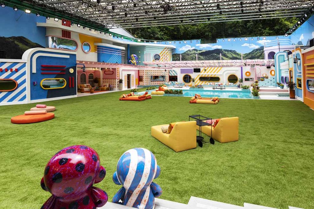 Decoração da casa do BBB 22. Foto: Globo/ Sergio Zalis