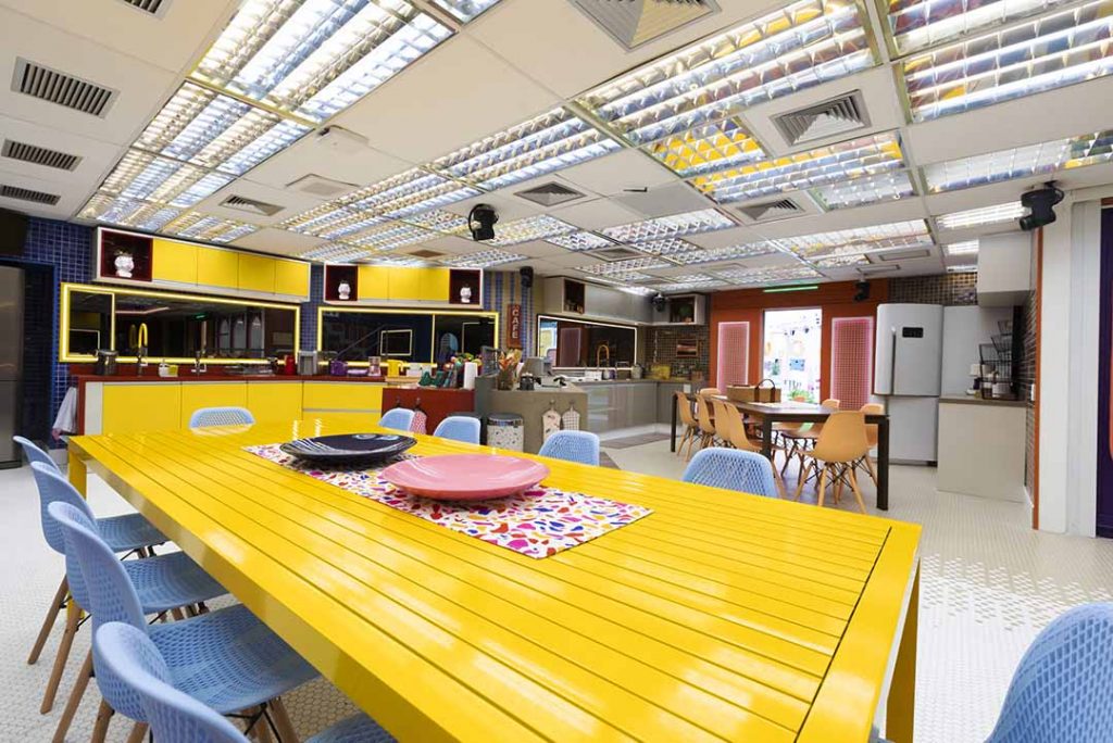 Decoração da casa do BBB 22. Foto: Globo/ Sergio Zalis