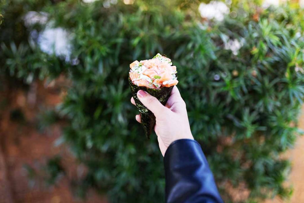 Temaki. Foto: Rômulo Juracy